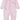 Kissy Kissy Pink Hole in One Striped Footie