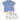 Angel Dear Vintage Surfboards Polo Short Sleeve Shirt and Muslin Short