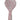 Bari Lynn Heart Shaped Crystal Hair Brush