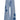 Hannah Banana Rhinestone Shadow Heart Denim Jeans