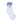GOAT USA White Retro Crew Socks with Navy Stripes