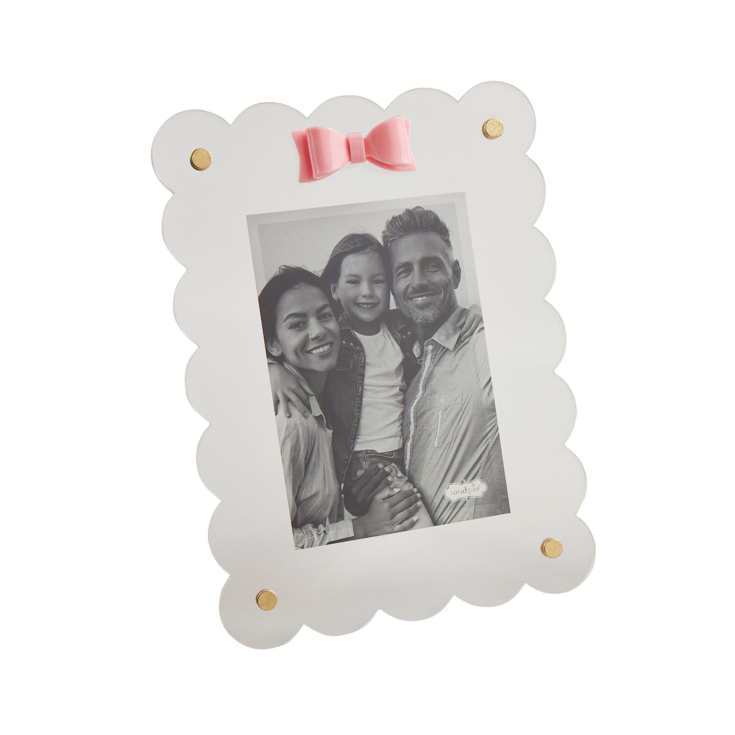 Mudpie Rectangle Acrylic Bow Frame