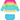 RuffleButts Girls Neon Sunset Long Sleeve Rash Guard Bikini