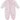 Kissy Kissy Pink Fairway Foursome Striped Snap Up Footie