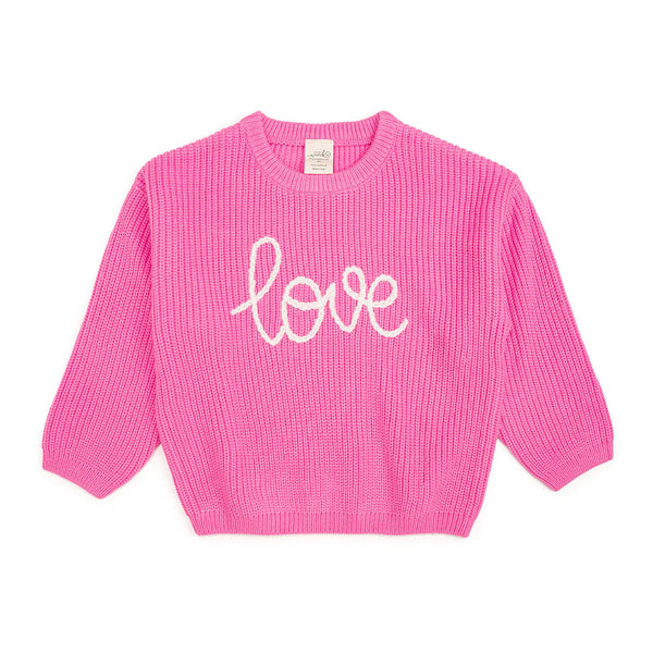 Sweet Wink Love Valentine's Day Knit Sweater Sweet Wink Love Valentine's Day Knit Sweater