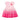 Sweet Wink Pink Petal Valentine's Day Short Sleeve Tutu Dress