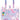 Hot Focus Tie Dye Butterfly Beach Bag with Sunglasses