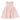 oh baby! Pale Pink Daisies Sculpted Terry Lily Tank Dress