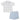 Kissy Kissy Multi Blue Fairway Foursome Bermuda Set Mix