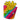 Stickerbeans Rainbow Fries Sticker
