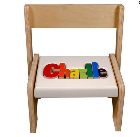 Personalized Step Stool/Chair in Colors from $169.00