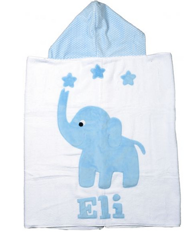 Personalized Big Foot Luxe Terry Hooded Towels
