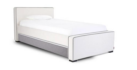 Dorma Twin Bed Low Headboard, Low Footboard
