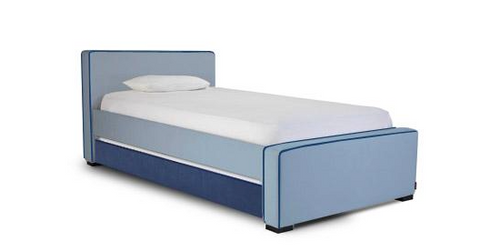 Dorma Twin Bed Low Headboard, Low Footboard