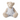 Personalized Plush bear with Striped Overall 18"