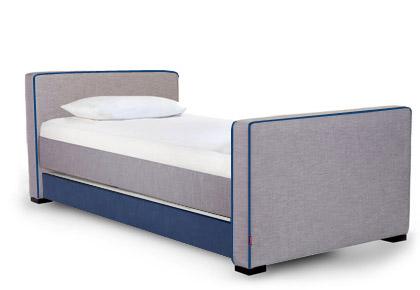Dorma Twin Bed High Headboard, Low footboardd